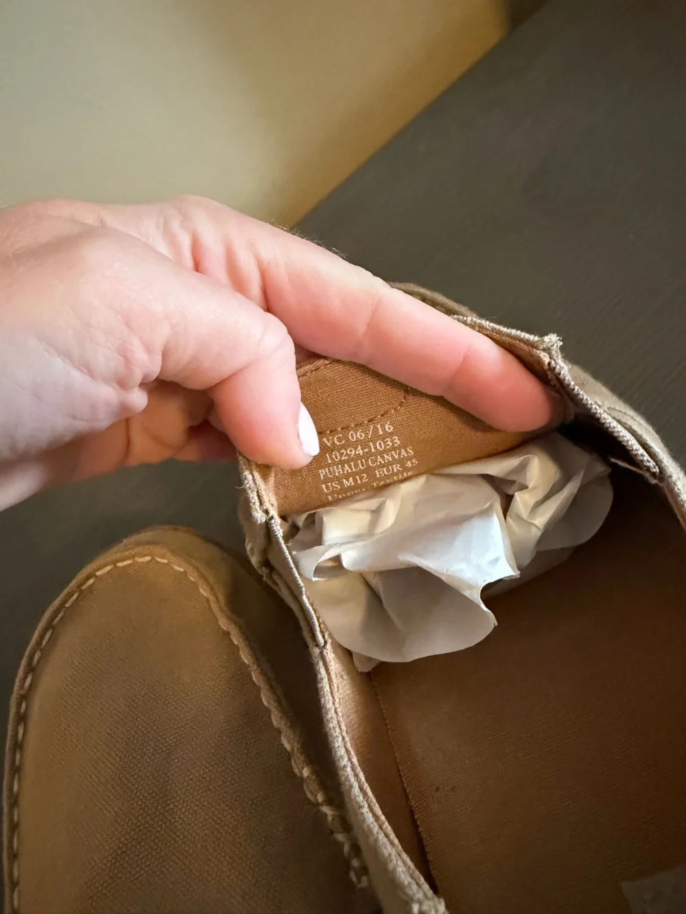 Men's Olukai Puhalu Canvas Shoes